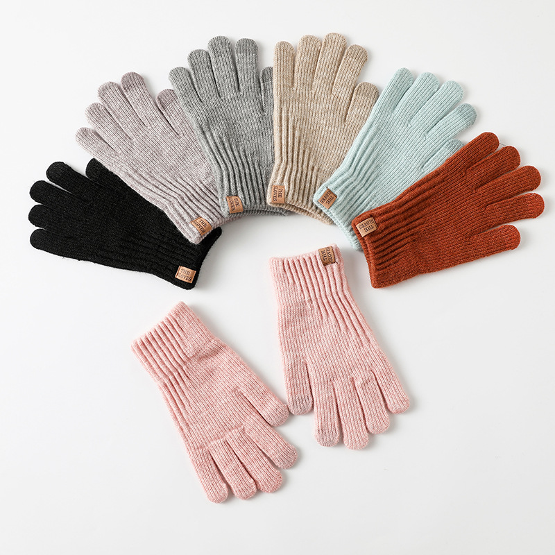 Wool Glove Lined - Sarung Tangan Rajut Berlapis Bulu Domba