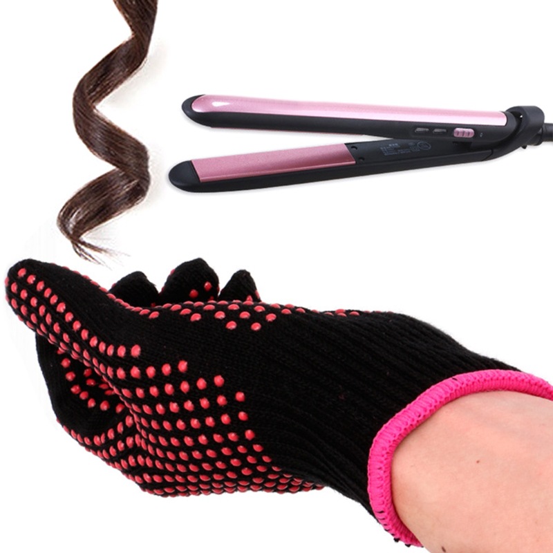 Heat Resistant Glove - Sarung Tangan Penata Rambut Tahan Panas,