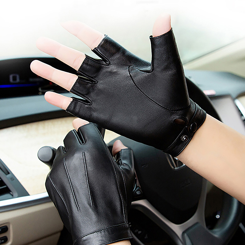 1 Pasang Sarung Tangan Pria Ta - Leather Driving Glove ulasan dan harga