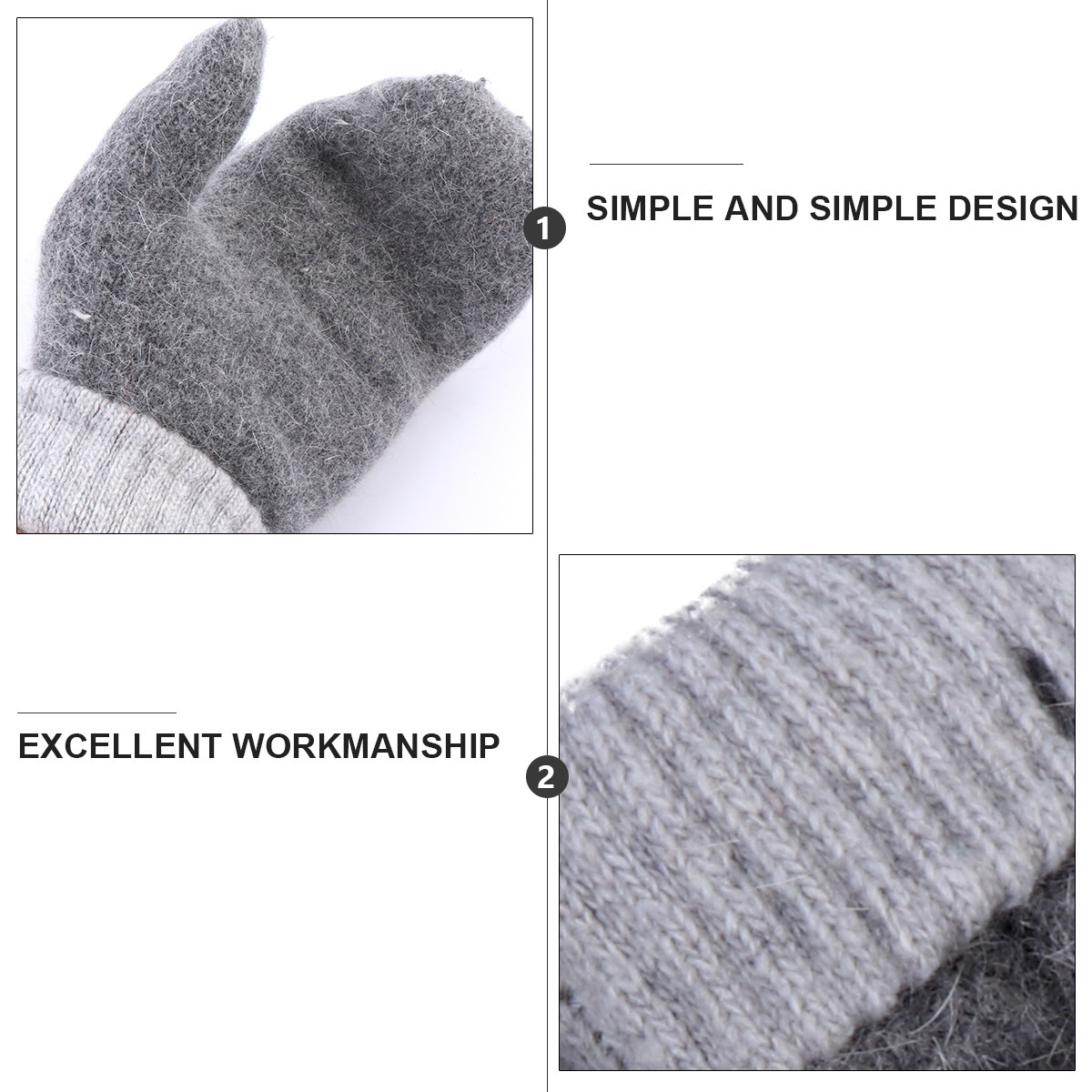 2 Pasang Sarung Tangan Wol Han - Wool Glove Lined ulasan dan harga