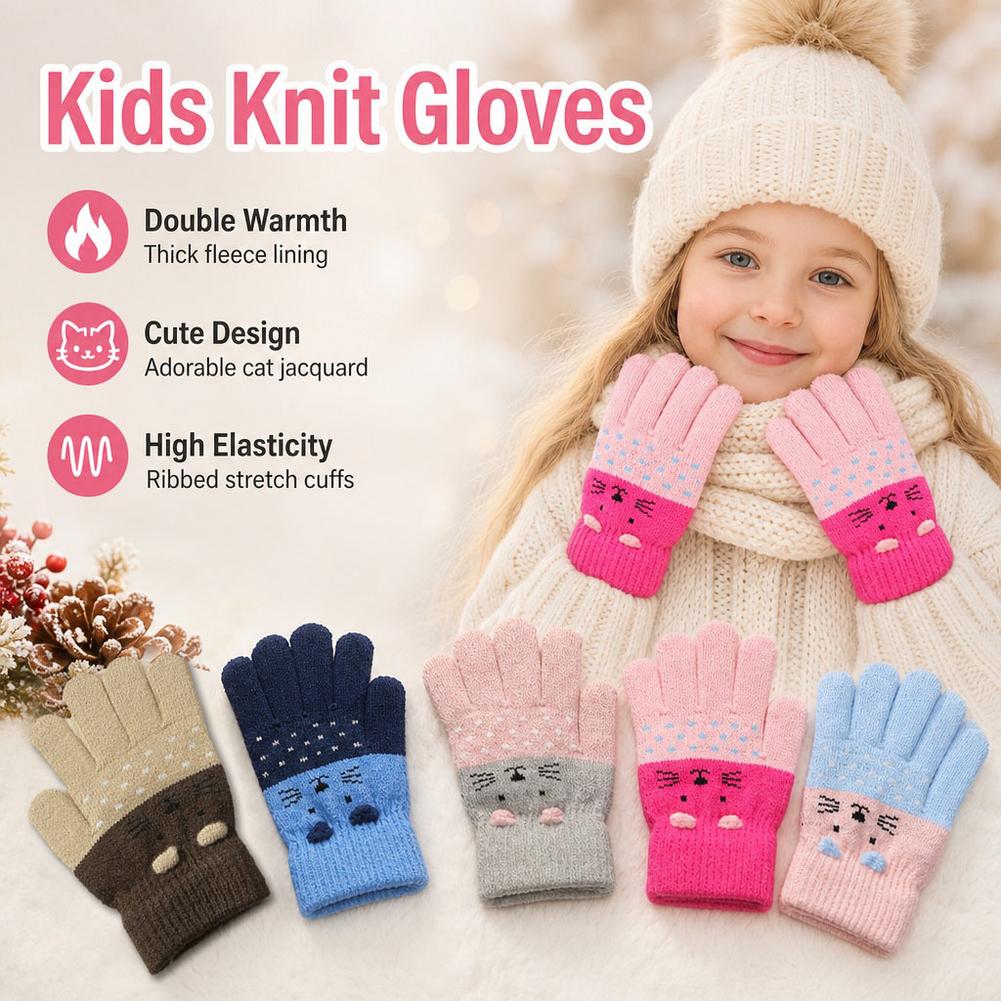 Sarung Tangan Rajut Anak-anak, - Wool Glove Lined ulasan dan harga