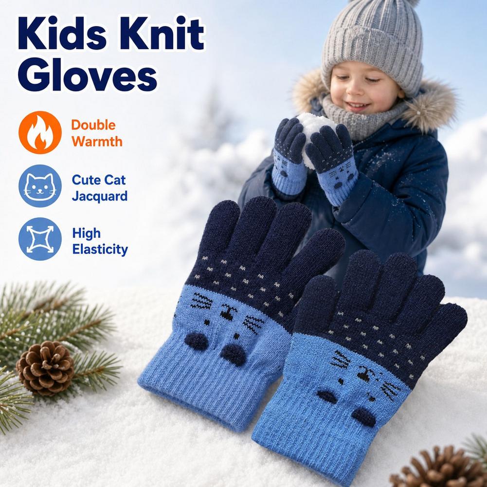 Sarung Tangan Rajut Anak-anak, - Wool Glove Lined ulasan dan harga